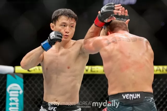 UFC 3연승→3연패→무승부→다시 연승! '코리안 슈퍼보이' 최두호, 2025년 UFC 랭킹 진입 보인다