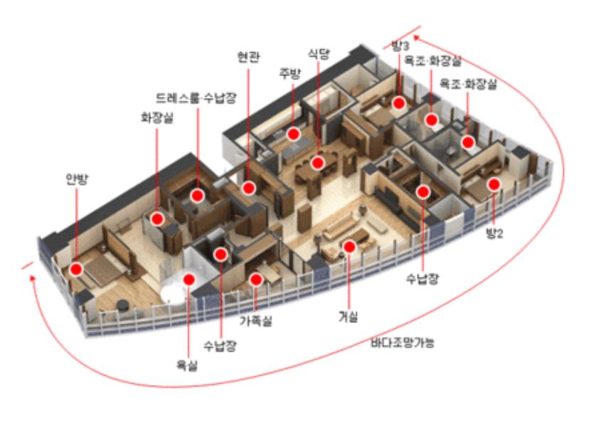 128평 아파트 평면도  jpg