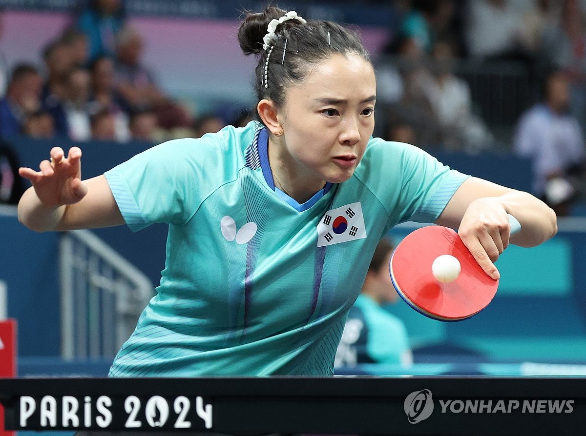 '신유빈과 황금 콤비' 전지희, 탁구 태극마크를 내려놓다