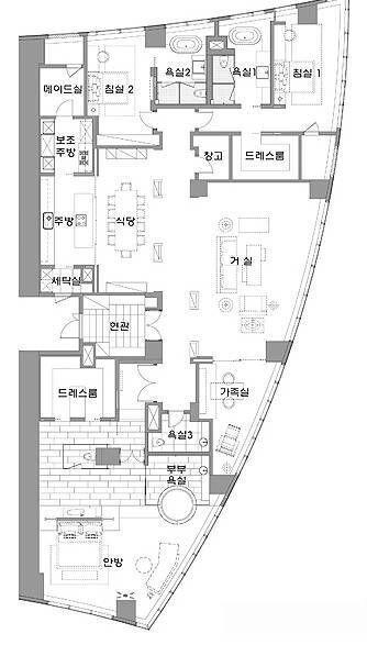 128평 아파트 평면도  jpg